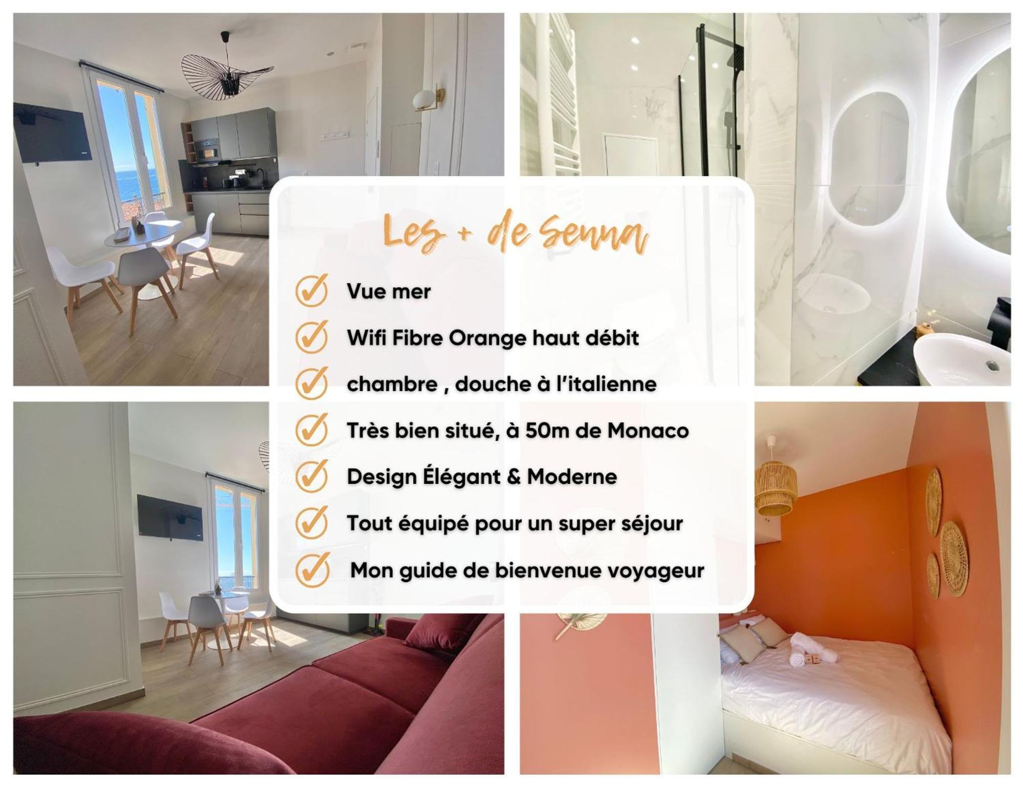 Appartement Moderne Climatise Monaco Vue Mer كاب داي المظهر الخارجي الصورة